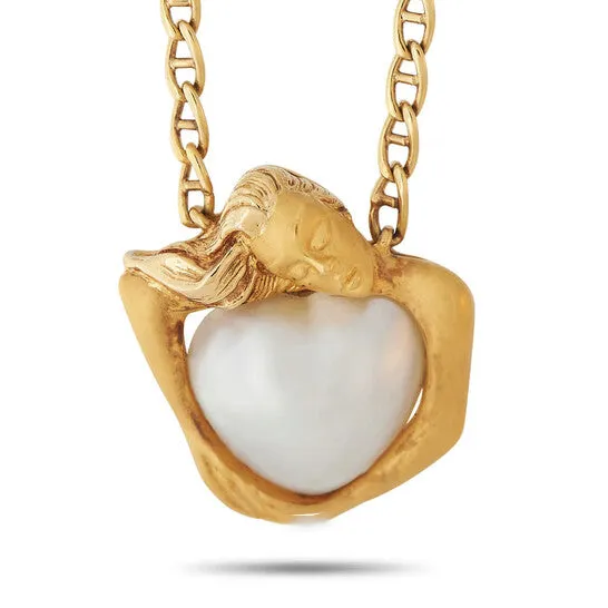 Original PreOwned Carrera y Carrera Carrera y Carerra 18K Yellow Gold Mab Pearl Necklace CAR20 031124 JMS always Necklaces
