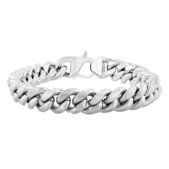 Original Robert Alton Stainless Steel Reversible Curb Bracelet JMS always Bracelets Original Robert Alton Stainless Steel Reversible Curb Bracelet JMS always Bracelets