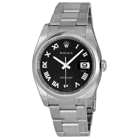 Original Rolex Datejust 36 Black Dial Stainless Steel Oyster Bracelet Automatic Mens Watch 116200BKJRO JMS always Bracelets Original Rolex Datejust 36 Black Dial Stainless Steel Oyster Bracelet Automatic Mens Watch 116200BKJRO JMS always Bracelets