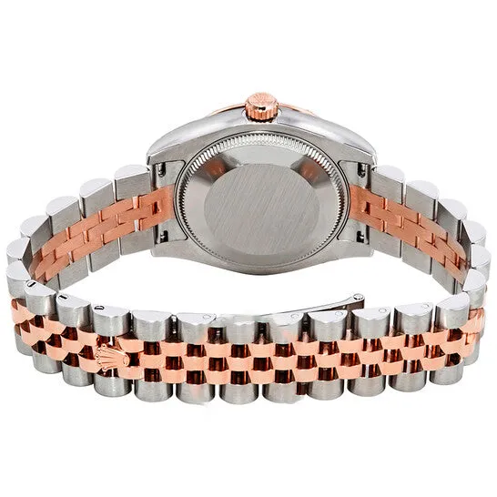 Original Rolex Datejust Mother of Pearl Diamond Steel and Pink Gold Ladies Watch 178341MDJ JMS always Necklaces Original Rolex Datejust Mother of Pearl Diamond Steel and Pink Gold Ladies Watch 178341MDJ JMS always Necklaces