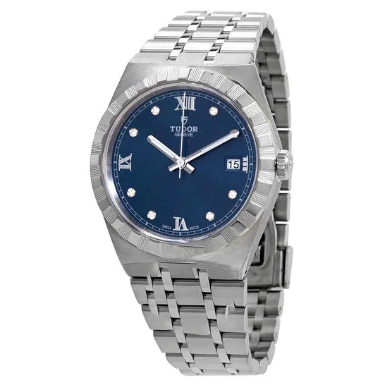 Original Tudor Royal Automatic Diamond Blue Dial 38 mm Watch M285000006 JMS always Watches Original Tudor Royal Automatic Diamond Blue Dial 38 mm Watch M285000006 JMS always Watches