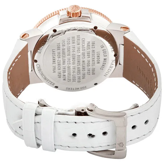 Original Ulysse Nardin Maxi Marine Mother of Pearl Diamond Dial Automatic Ladies 18kt Rose Gold Watch 26566B991 JMS always Watches Original Ulysse Nardin Maxi Marine Mother of Pearl Diamond Dial Automatic Ladies 18kt Rose Gold Watch 26566B991 JMS always Watches