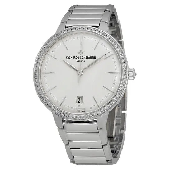 Original Vacheron Constantin Patrimony Contemporaine Silver Dial White Gold Ladies Watch 85515CA1G9841 JMS always Watches