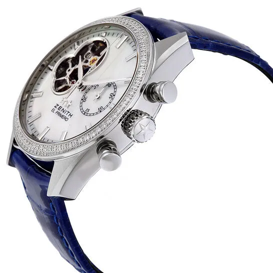 Original Zenith Chronomaster Automatic Mother of Pearl Dial Diamond Ladies Watch 162150406281C754 JMS always Watches Original Zenith Chronomaster Automatic Mother of Pearl Dial Diamond Ladies Watch 162150406281C754 JMS always Watches