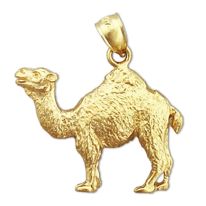 PreStyled Sets Goldia 14K Gold Arabian Camel Pendant