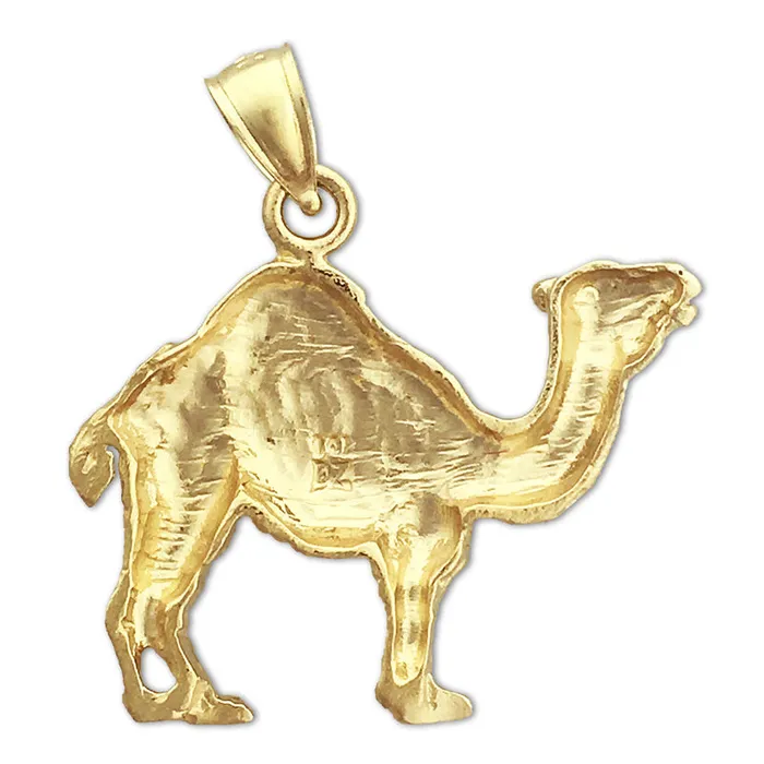 PreStyled Sets Goldia 14K Gold Arabian Camel Pendant