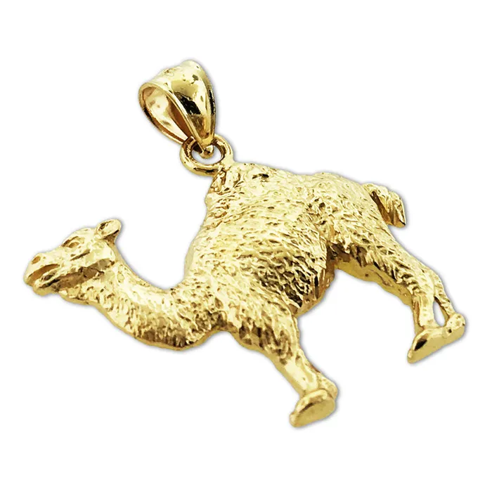 PreStyled Sets Goldia 14K Gold Arabian Camel Pendant