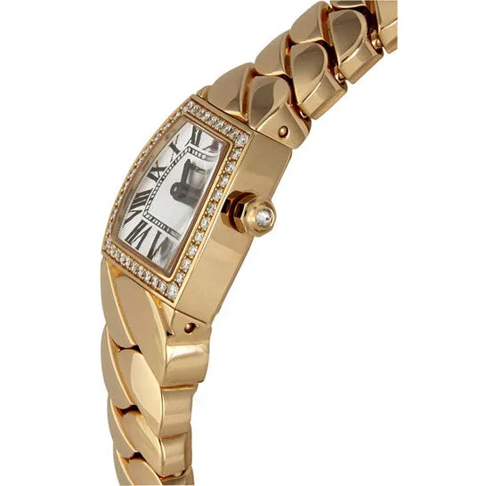PreStyled Sets JMS always Original Cartier La Dona Mini 18k Rose Gold Diamond Watch WE60086I
