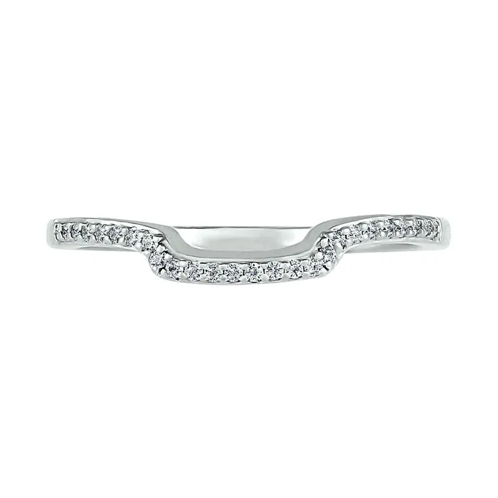 Rings Goldia 038 CT TW Composite Natural Diamond Square Frame Split Shank Bridal Engagement Ring Set in Solid 10K White Gold Rings Goldia 038 CT TW Composite Natural Diamond Square Frame Split Shank Bridal Engagement Ring Set in Solid 10K White Gold
