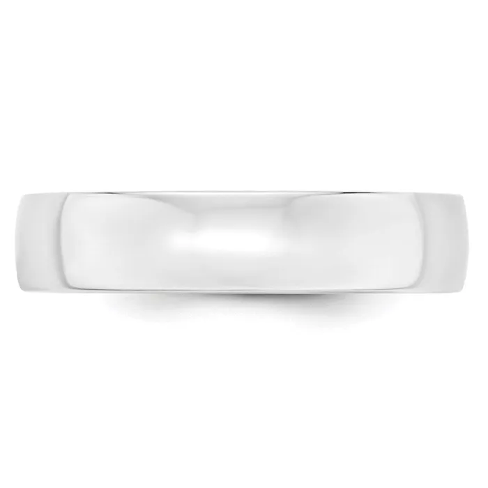 Rings Goldia Solid 18K White Gold 5mm Light Weight Comfort Fit MensWomens Wedding Band Ring Size 55 Rings Goldia Solid 18K White Gold 5mm Light Weight Comfort Fit MensWomens Wedding Band Ring Size 55
