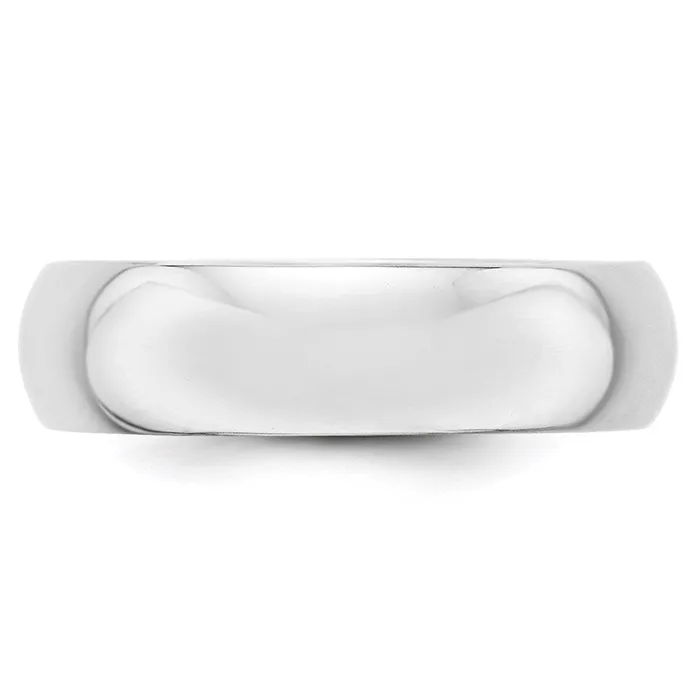 Rings Goldia Solid 18K Yellow Gold White Gold 6mm HalfRound MensWomens Wedding Band Ring Size 105 Rings Goldia Solid 18K Yellow Gold White Gold 6mm HalfRound MensWomens Wedding Band Ring Size 105