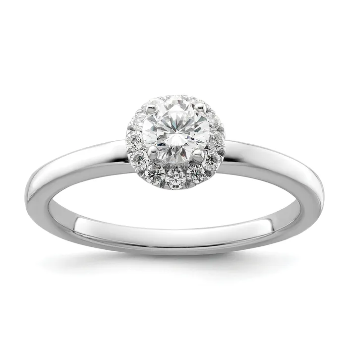 Rings Two Promises 14k White Gold 12 Ct Lab Grown Diamond VSSI G Petite Halo Engagement Ring Goldia Rings Two Promises 14k White Gold 12 Ct Lab Grown Diamond VSSI G Petite Halo Engagement Ring Goldia