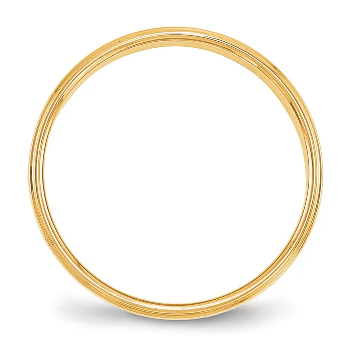 Solid 18K Yellow Gold 4mm Flat with Step Edge MensWomens Wedding Band Ring Size 125 Goldia Rings Solid 18K Yellow Gold 4mm Flat with Step Edge MensWomens Wedding Band Ring Size 125 Goldia Rings