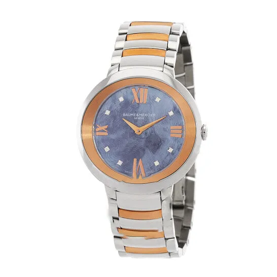 Watches JMS always Original Baume et Mercier Promesse Diamond Mother of Pearl Dial Ladies Watch M0A10264