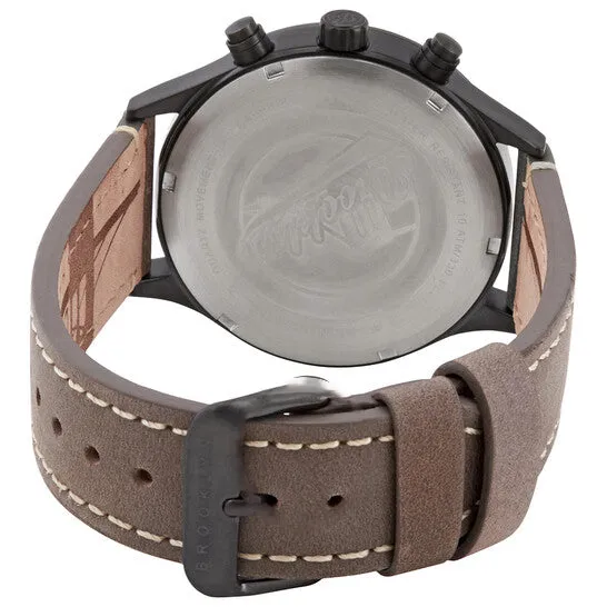 Watches JMS always Original Brooklyn Watch Co Bedford Brownstone II Quartz Blue Dial Mens Watch 307BLU5