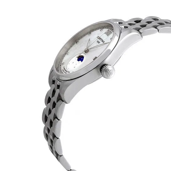 Watches JMS always Original Certina DS8 Quartz Chronometer White Mother of Pearl Dial Ladies Watch C0332571111800 Watches JMS always Original Certina DS8 Quartz Chronometer White Mother of Pearl Dial Ladies Watch C0332571111800