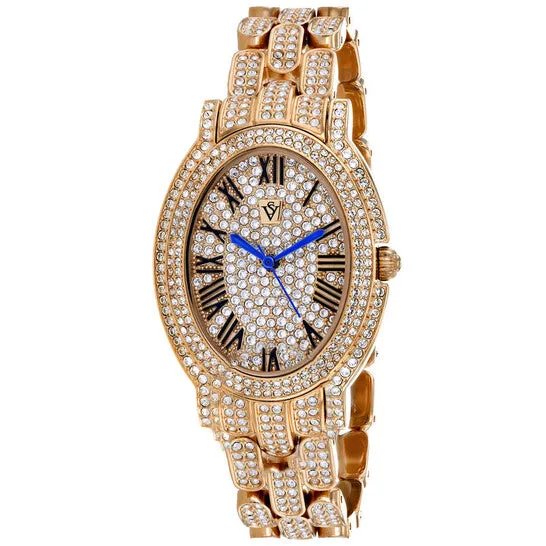 Watches JMS always Original Christian Van Sant Amore Quartz Rose Gold Dial Ladies Watch CV7232
