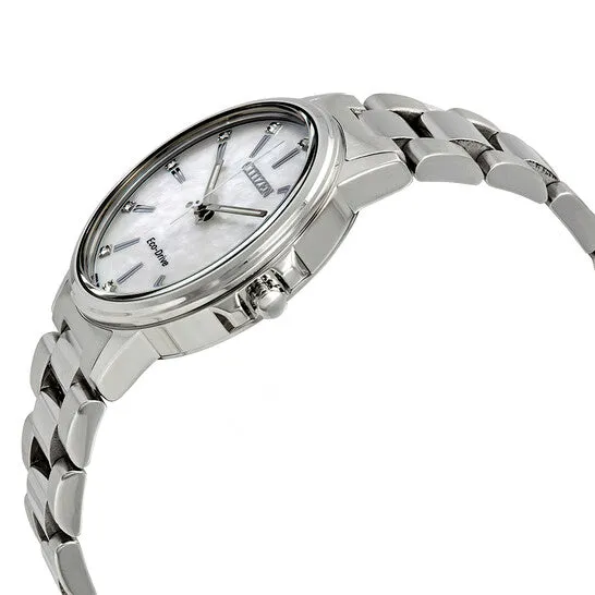 Watches JMS always Original Citizen Chandler EcoDrive Diamond White Mother of Pearl Dial Ladies Watch FE703057D Watches JMS always Original Citizen Chandler EcoDrive Diamond White Mother of Pearl Dial Ladies Watch FE703057D