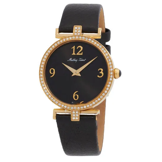 Watches JMS always Original MatheyTissot Gaia Quartz Black Dial Ladies Watch D587QPYN Watches JMS always Original MatheyTissot Gaia Quartz Black Dial Ladies Watch D587QPYN