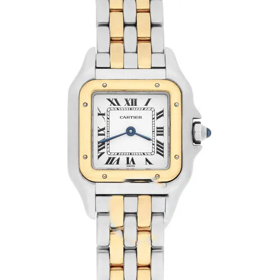Watches JMS always Original Preowned Cartier Panthre Quartz Silver Dial Ladies Watch W25029B6 Watches JMS always Original Preowned Cartier Panthre Quartz Silver Dial Ladies Watch W25029B6