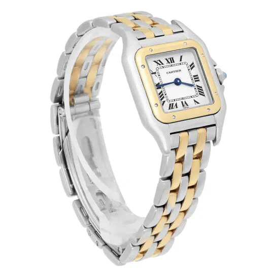 Watches JMS always Original Preowned Cartier Panthre Quartz Silver Dial Ladies Watch W25029B6 Watches JMS always Original Preowned Cartier Panthre Quartz Silver Dial Ladies Watch W25029B6