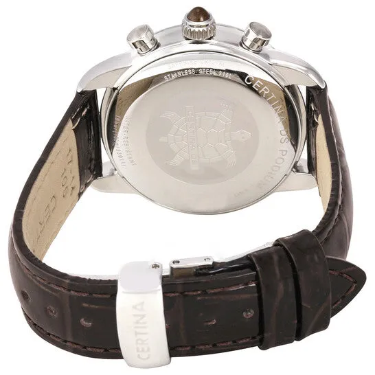Watches Original Certina DS Podium Chronograph Quartz Brown Dial Ladies Watch C0252171629700 JMS always