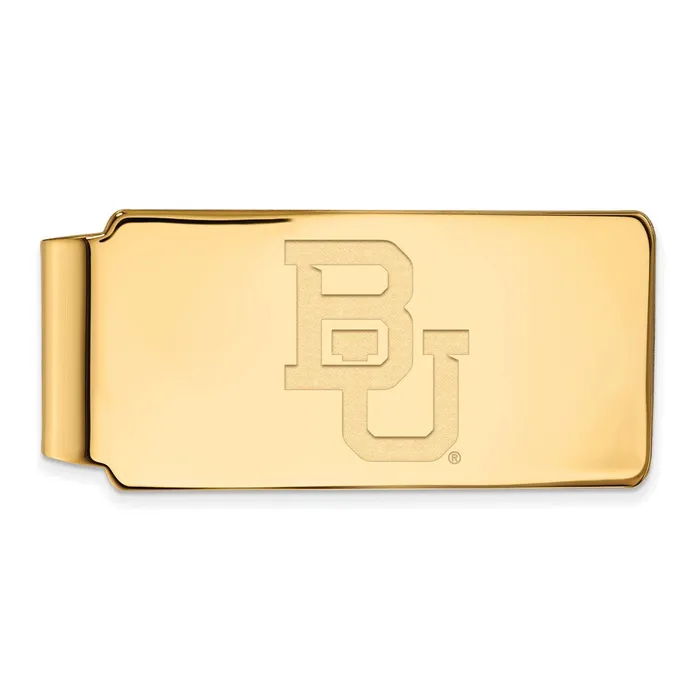 10K Yellow Gold Baylor University Money Clip TreasureFineJewelers PreStyled Sets 10K Yellow Gold Baylor University Money Clip TreasureFineJewelers PreStyled Sets
