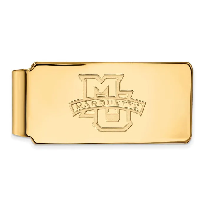 10K Yellow Gold Marquette University Money Clip TreasureFineJewelers PreStyled Sets 10K Yellow Gold Marquette University Money Clip TreasureFineJewelers PreStyled Sets