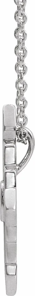 14K White Gold VintageInspired Geometric 1618 Necklace TreasureFineJewelers Necklaces
