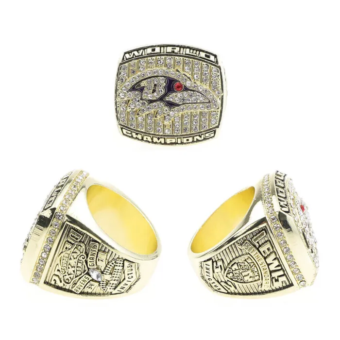 2000 Baltimore Ravens NFL Championship Ring Trendolla Jewelry Rings