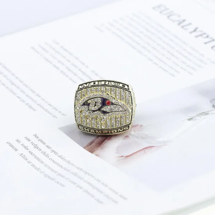 2000 Baltimore Ravens NFL Championship Ring Trendolla Jewelry Rings 2000 Baltimore Ravens NFL Championship Ring Trendolla Jewelry Rings