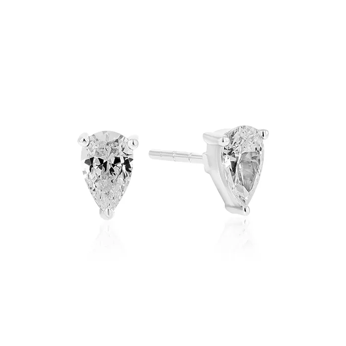 Aletheia Crystal Sterling Silver Earrings Ema Jewels Earrings