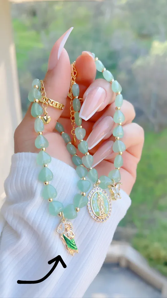 Bracelets MP Jewelry Saint Jude Jade Bracelet