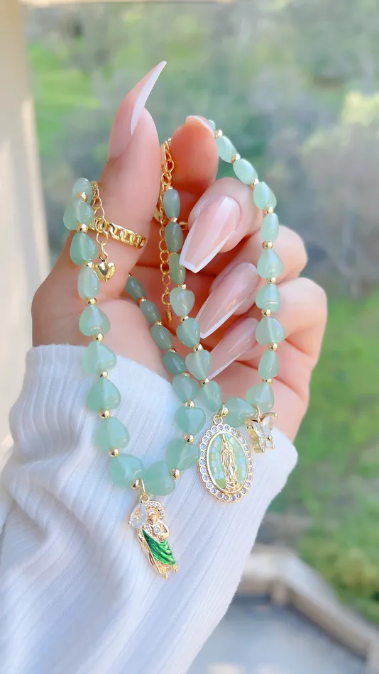 Bracelets MP Jewelry Saint Jude Jade Bracelet