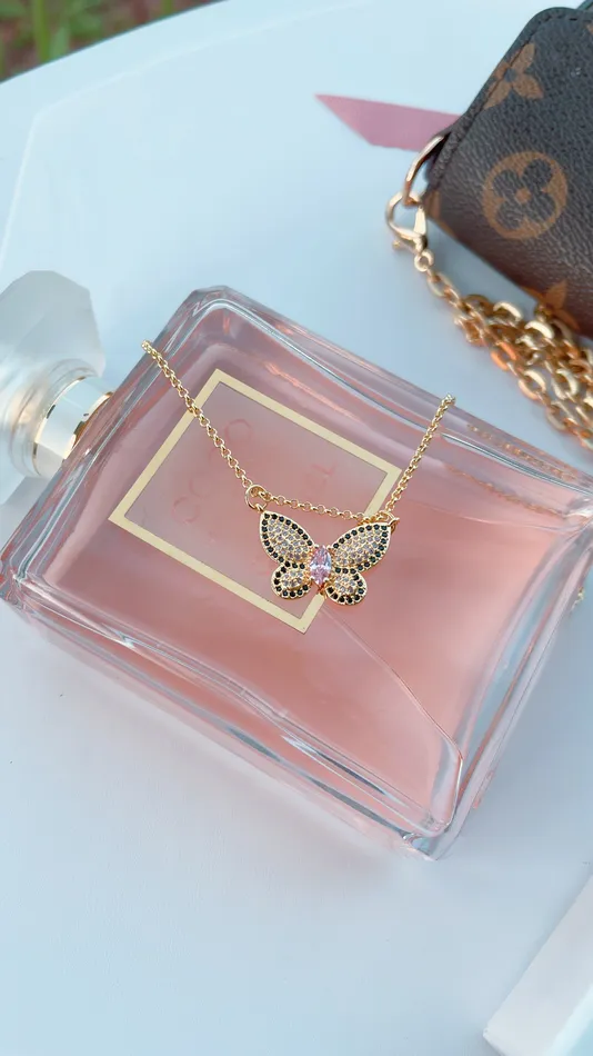 Buttercup Butterfly Necklace MP Jewelry Necklaces