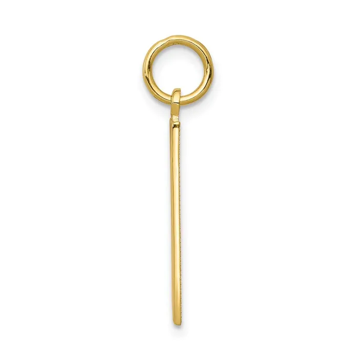 Charm Necklaces TreasureFineJewelers 10k Solid Bingo Card Charm