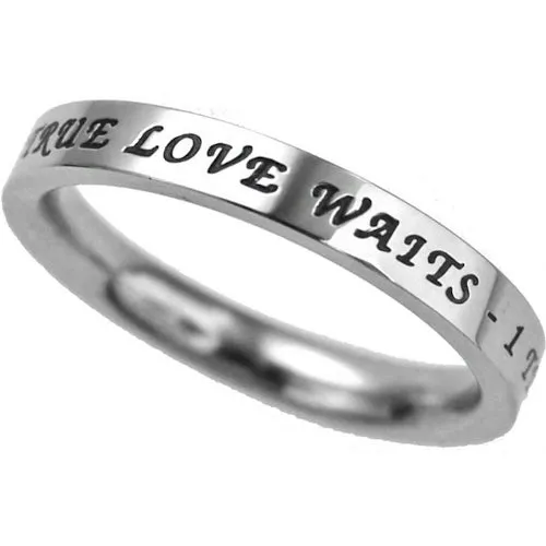Christian True Love Waits Ring May Birthstone Emerald CZ Stainless Steel North Arrow Shop Rings Christian True Love Waits Ring May Birthstone Emerald CZ Stainless Steel North Arrow Shop Rings