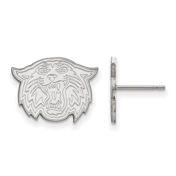 Earrings TreasureFineJewelers 10K White Gold Villanova University Small Post Earrings Earrings TreasureFineJewelers 10K White Gold Villanova University Small Post Earrings