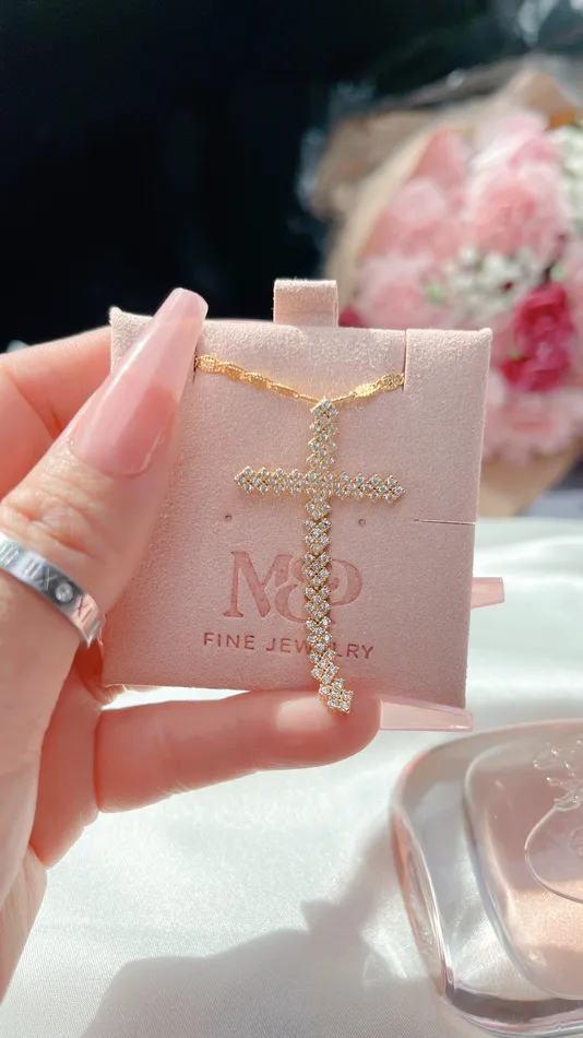 MP Jewelry Necklaces Gold Cross Necklace