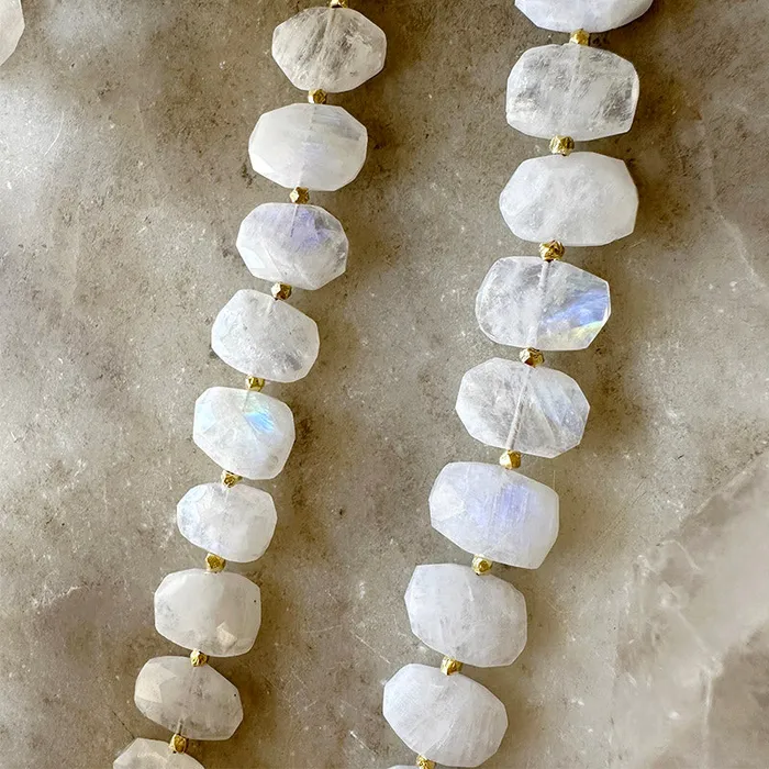 Necklaces Robindira Unsworth Camila Moonstone Collar Necklace