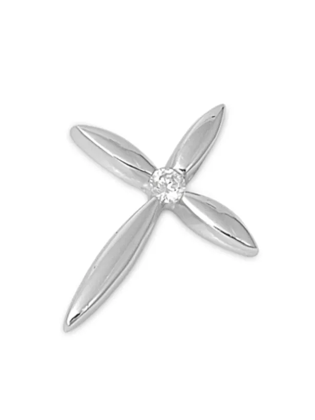 Necklaces Simple Solitaire Cross Necklace for Women Sterling Silver Christian Theme North Arrow Shop Necklaces Simple Solitaire Cross Necklace for Women Sterling Silver Christian Theme North Arrow Shop