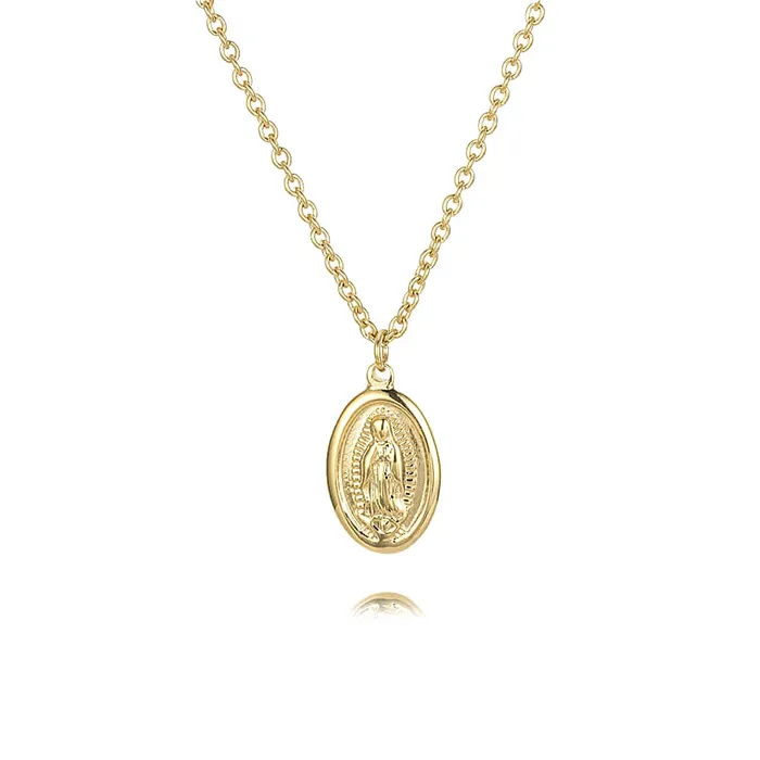 Necklaces Trendolla Jewelry Our Lady of Guadalupe Virgin Mary Virgencita Necklace Necklaces Trendolla Jewelry Our Lady of Guadalupe Virgin Mary Virgencita Necklace