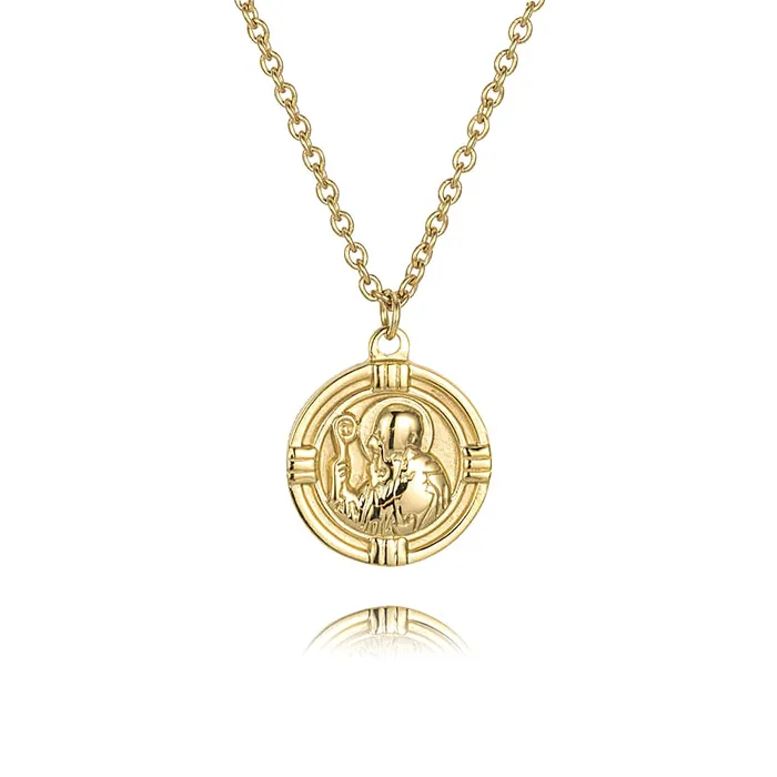 Necklaces Trendolla Jewelry Our Lady of Guadalupe Virgin Mary Virgencita Necklace