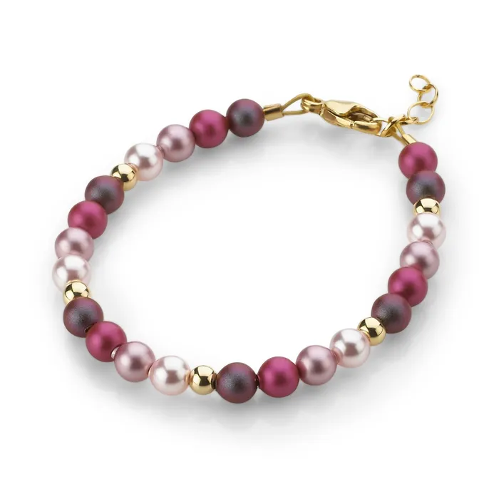Perfect Piercing Multi colored pearl beaded adjustable bracelet Bracelets