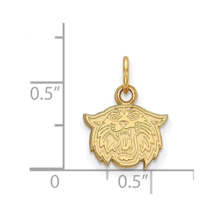 PreStyled Sets TreasureFineJewelers 14K Yellow Gold Villanova University XS Pendant