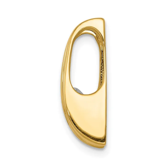 PreStyled Sets TreasureFineJewelers 14k Yellow Gold VS 525mm Diamond Slide