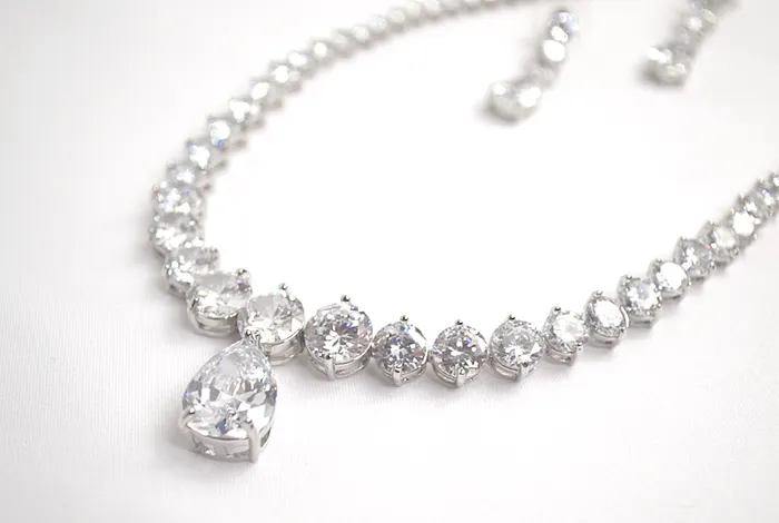 Queen Elizabeth II Coronation Diamond Necklace Set Replica The Royal Look For Less Royal Fashions for Less Necklaces