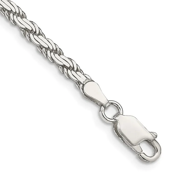 Sterling Silver 31mm Flat Rope Chain TreasureFineJewelers Rings