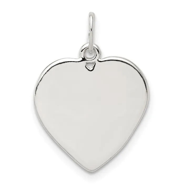 Sterling Silver Small Heart Charm TreasureFineJewelers Rings