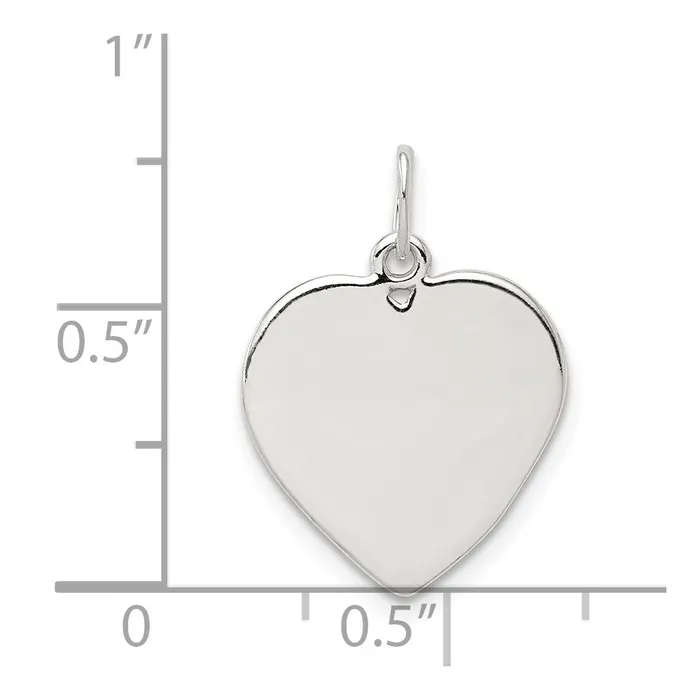 Sterling Silver Small Heart Charm TreasureFineJewelers Rings